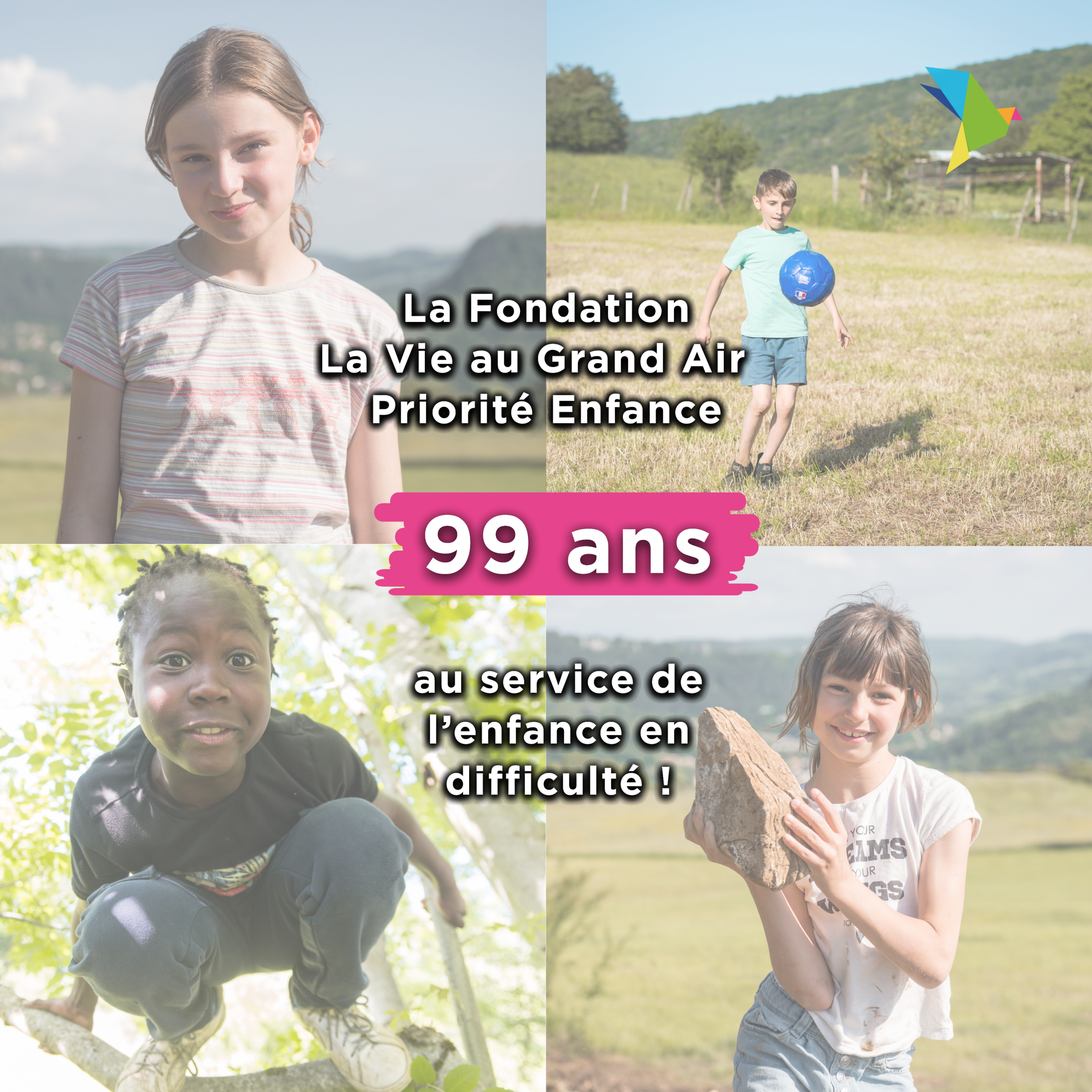 Au service de la protection de l'enfance | La Fondation La Vie au Grand Air Priorité Enfance