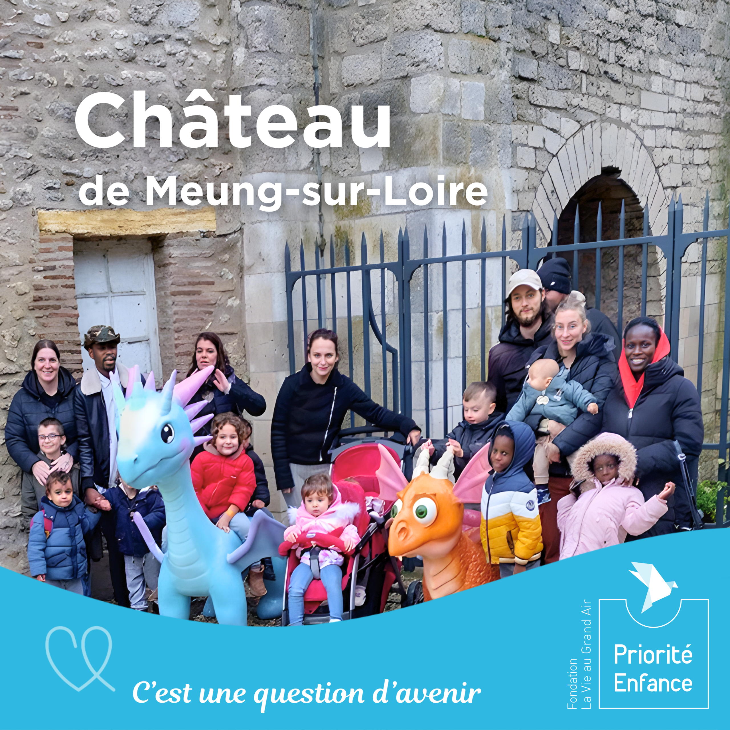 Sortie des enfants accompagnés par la Fondation La Vie au Grand Air